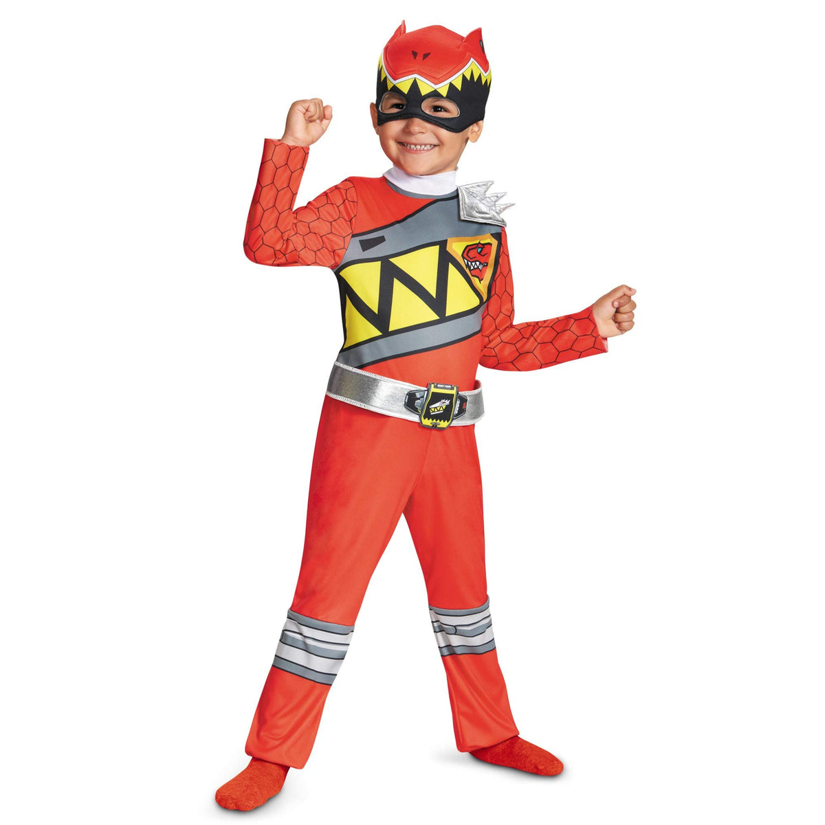 Boy&#39;s Red Ranger Dino Charge Costume