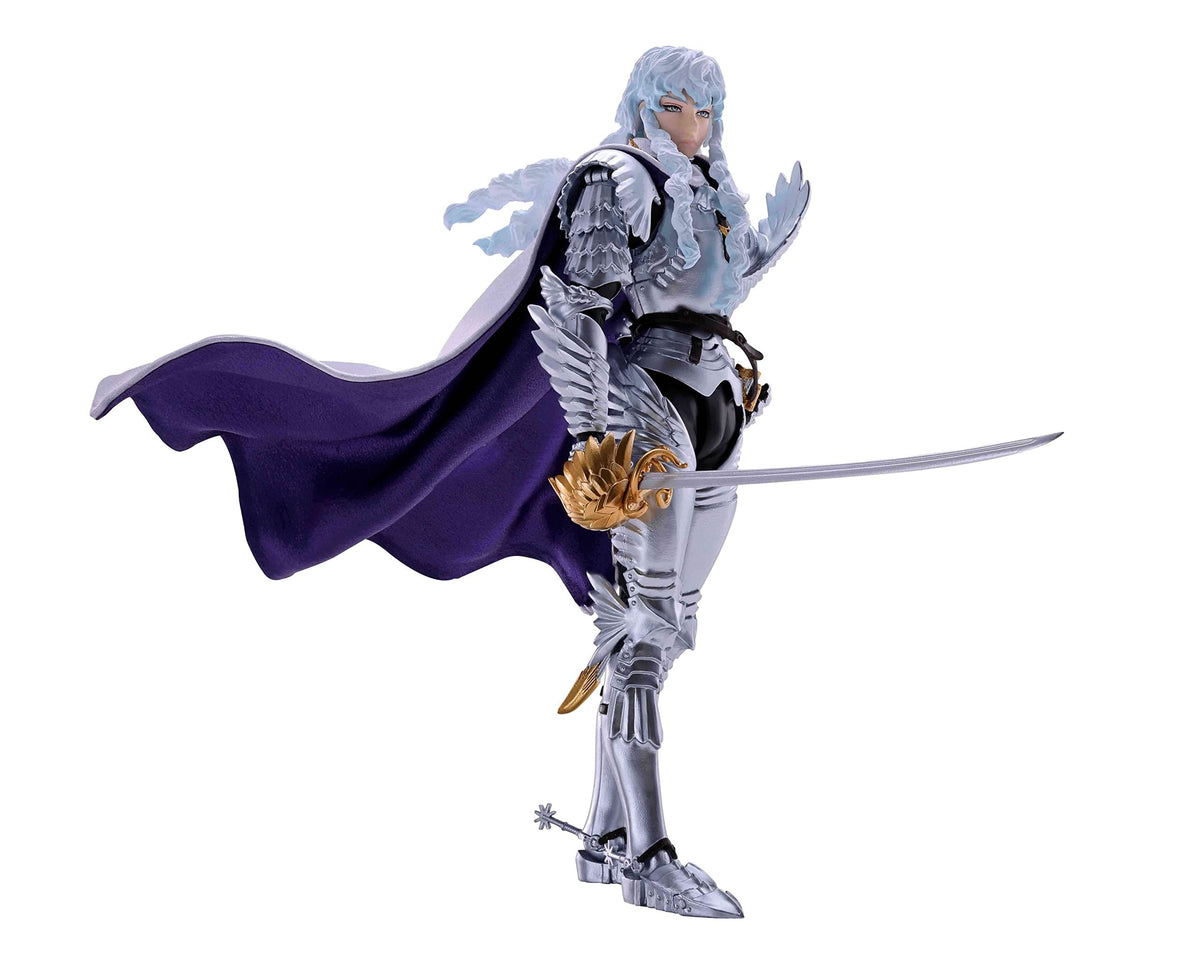 TAMASHII NATIONS - Berserk - Griffith (Hawk of Light), Bandai Spirits S.H.Figuarts Action Figure