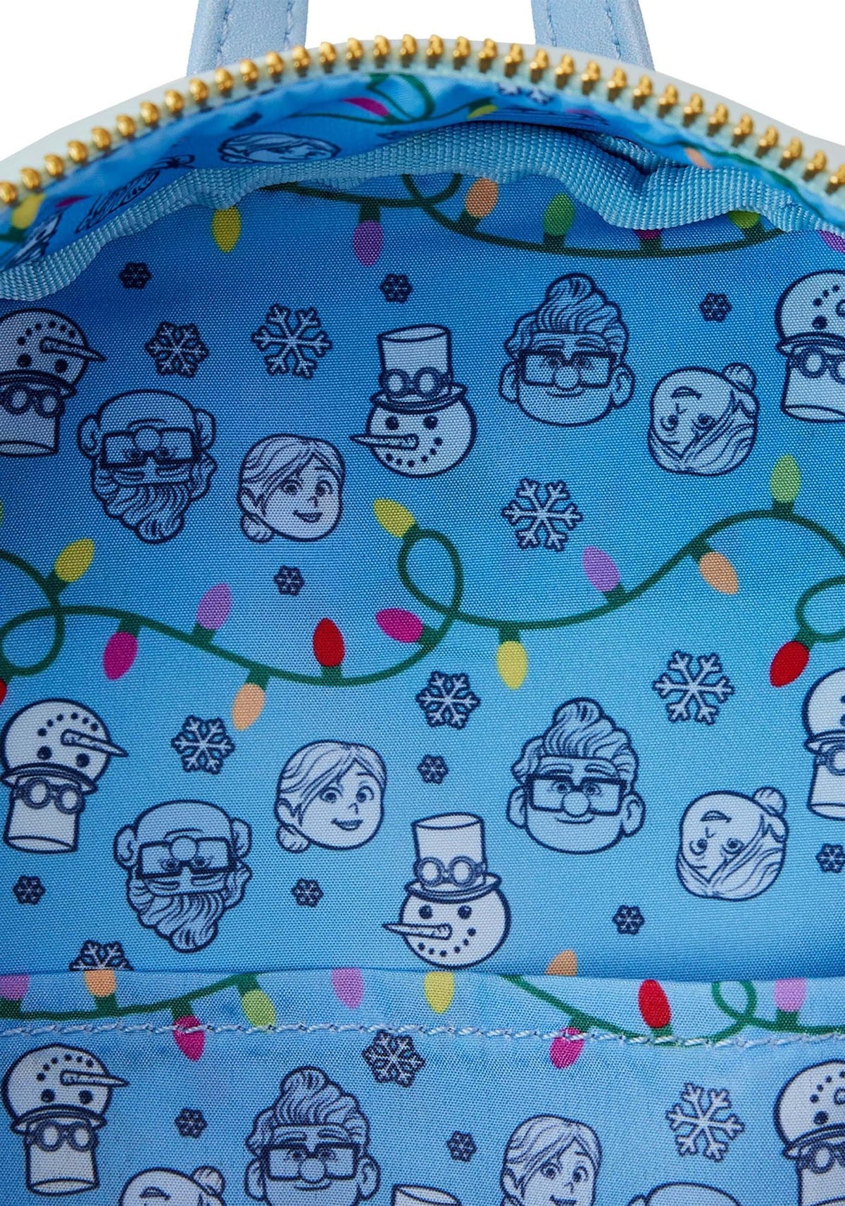 Loungefly Disney Pixar Up House Christmas Lights Mini Backpack Disney