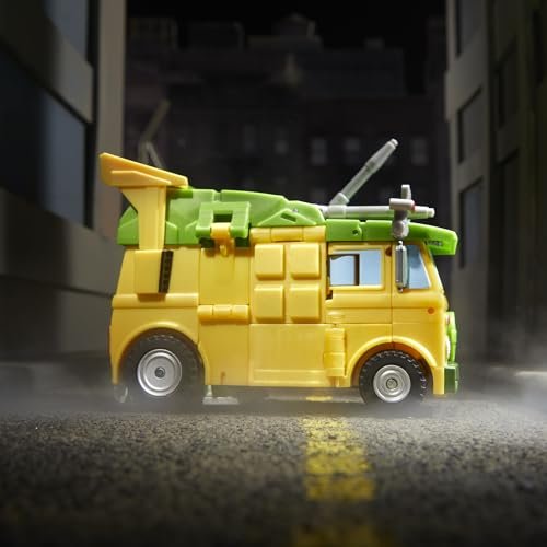 Transformers Collaborative Teenage Mutant Ninja Turtles x Toy Party Wallop, 7-inch Action Figure, 8+