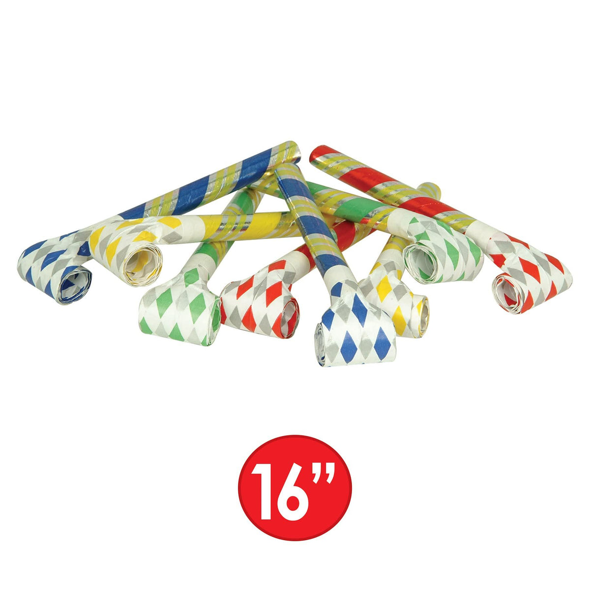 Super-Tube Noiseless Blowouts 16 Inches Assorted Color