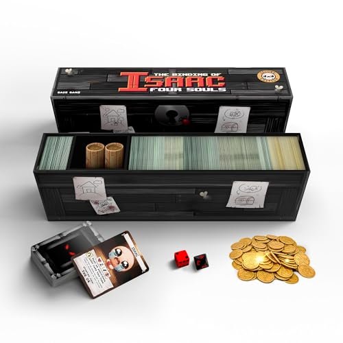 Maestro Media: The Binding of Isaac: Four Souls (2nd Edition) - Strategy Card Game, Officially Licensed, Ages 13+, 1-4+ Players, 30 Min