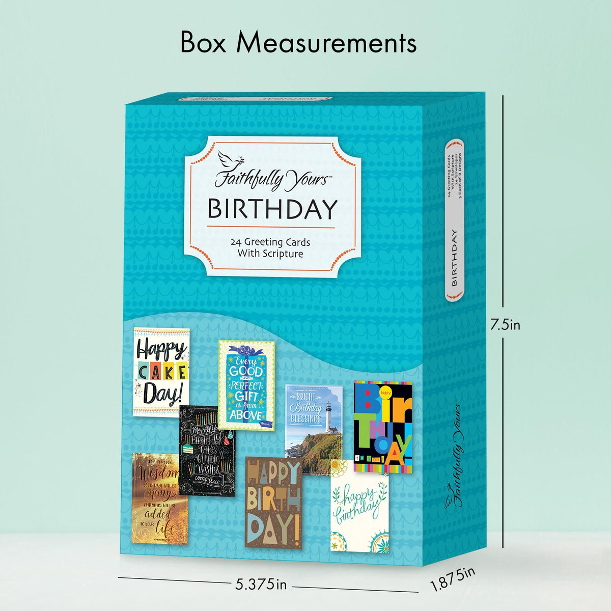 Designer Greetings Faithfully Yours Boxed Everyday Assortment Cards