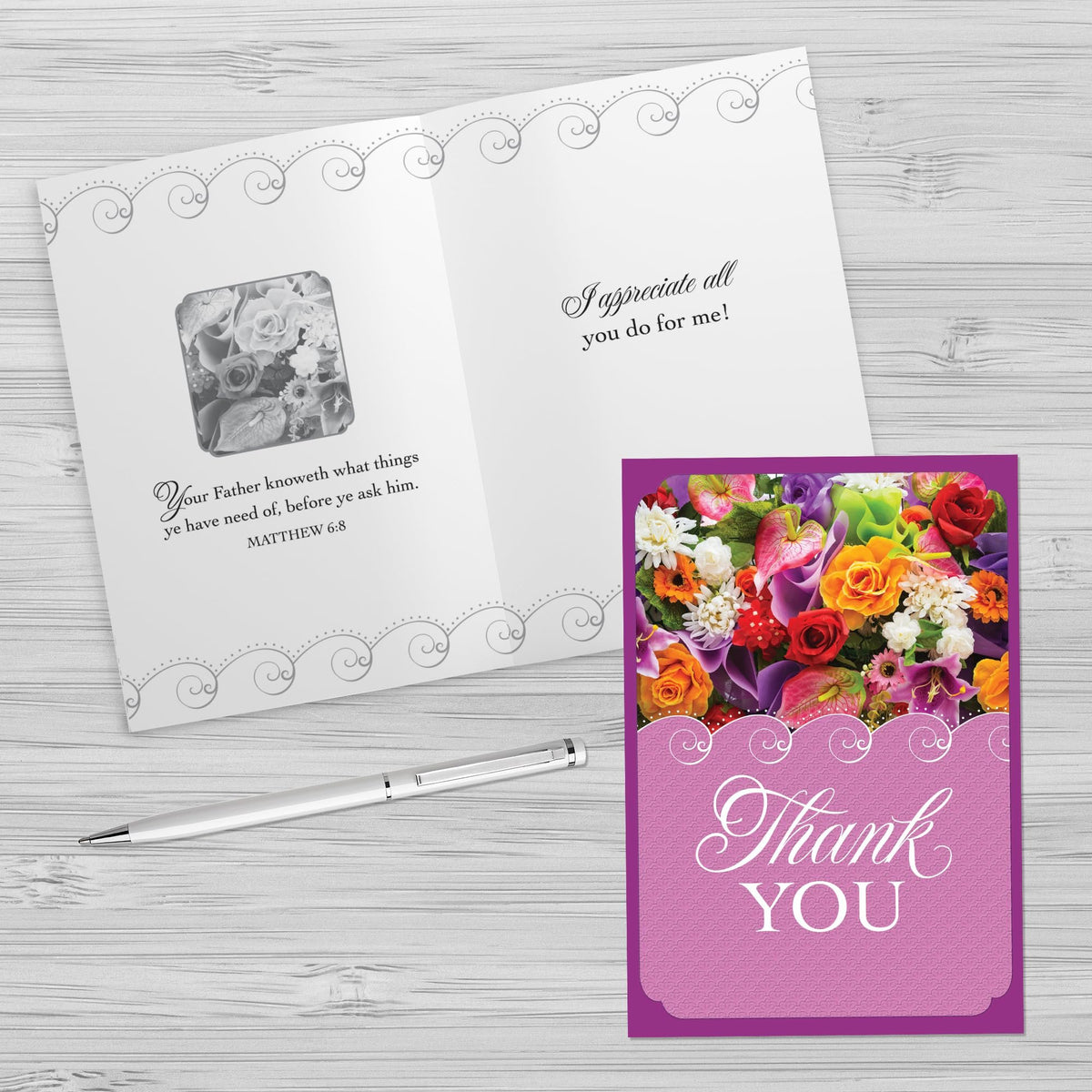Designer Greetings Faithfully Yours Boxed Everyday Assortment Cards