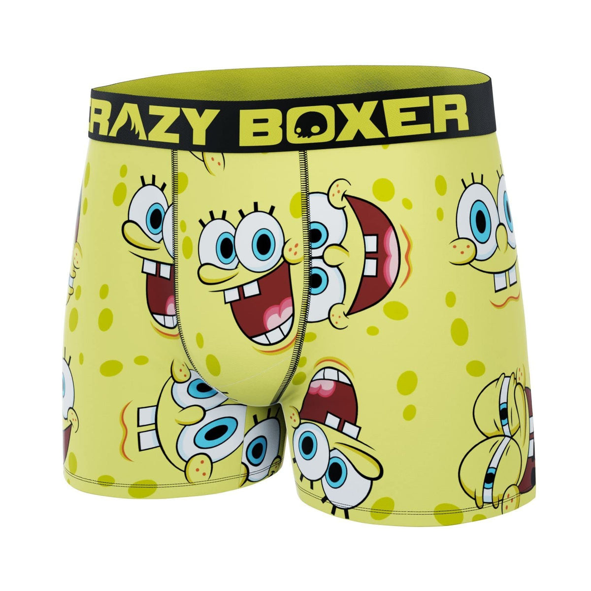 CRAZYBOXER Spongebob Krabs Men's Boxer Briefs
