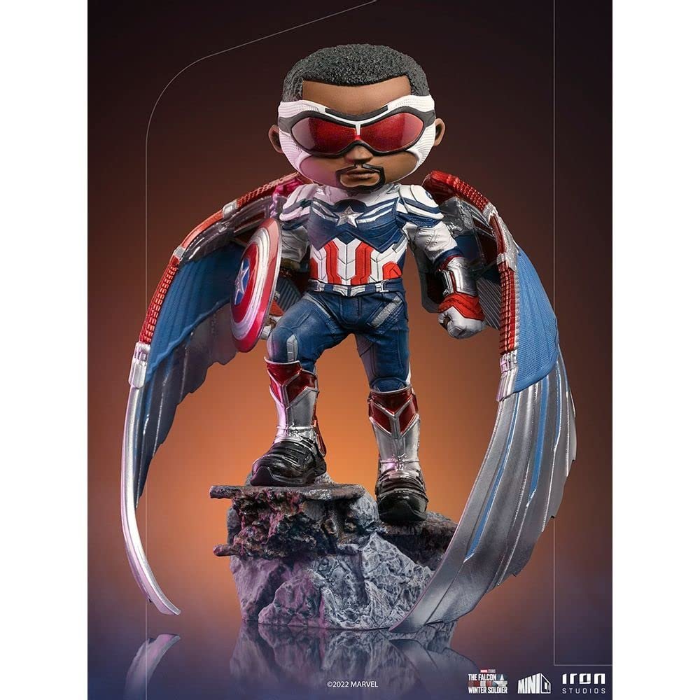 Iron Studios Statue Captain America Sam Wilson - The Falcon and The Winter Soldier - Minico