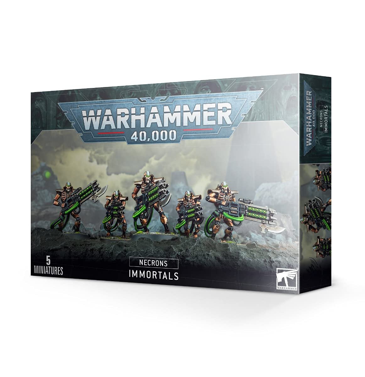 Games Workshop 99120110035" Warhammer 40,000 Necron Immortals/Deathmarks Game, 5 years to 99 years