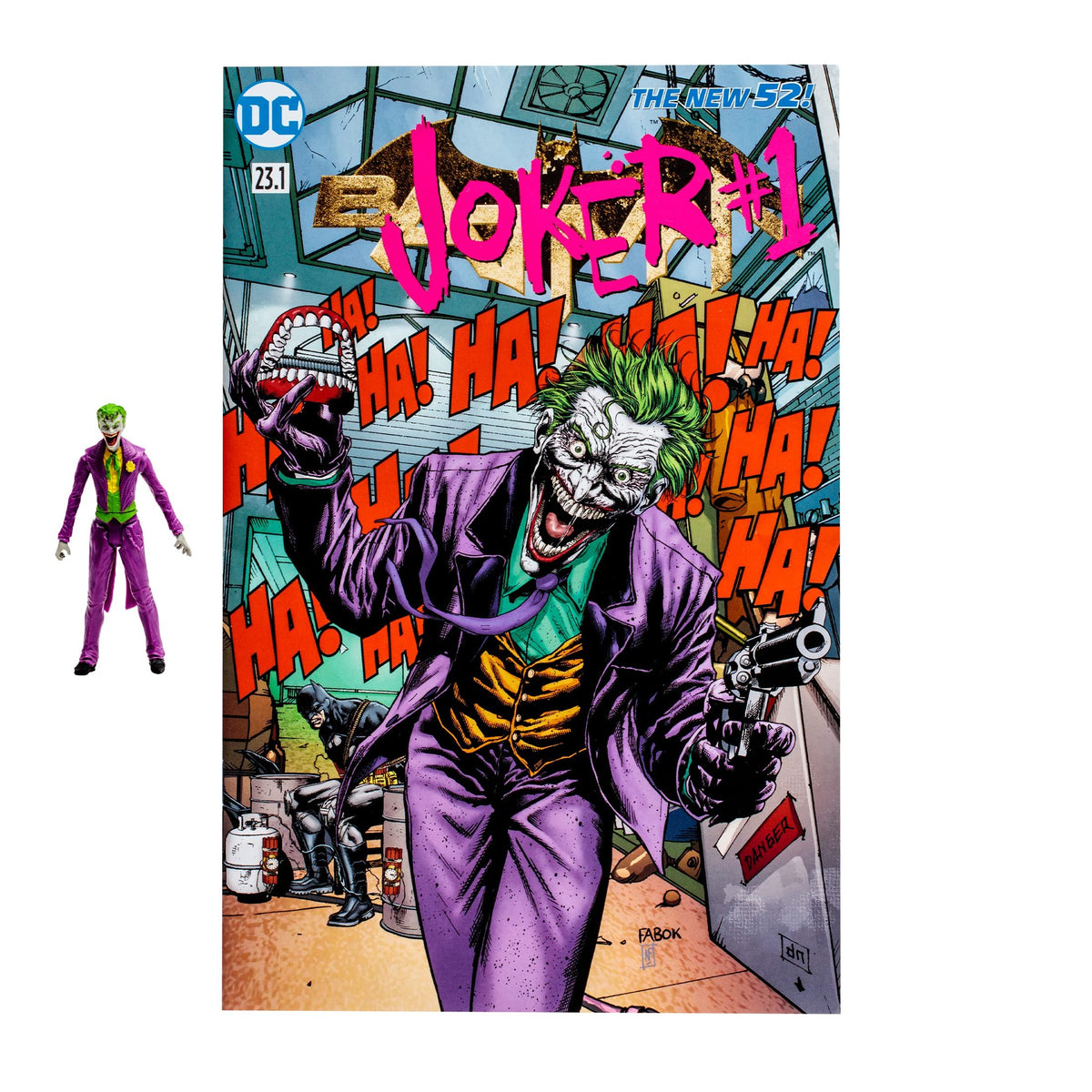McFarlane Toys - DC Direct Page Punchers Aquaman 3in Figure with Flashpoint Comic