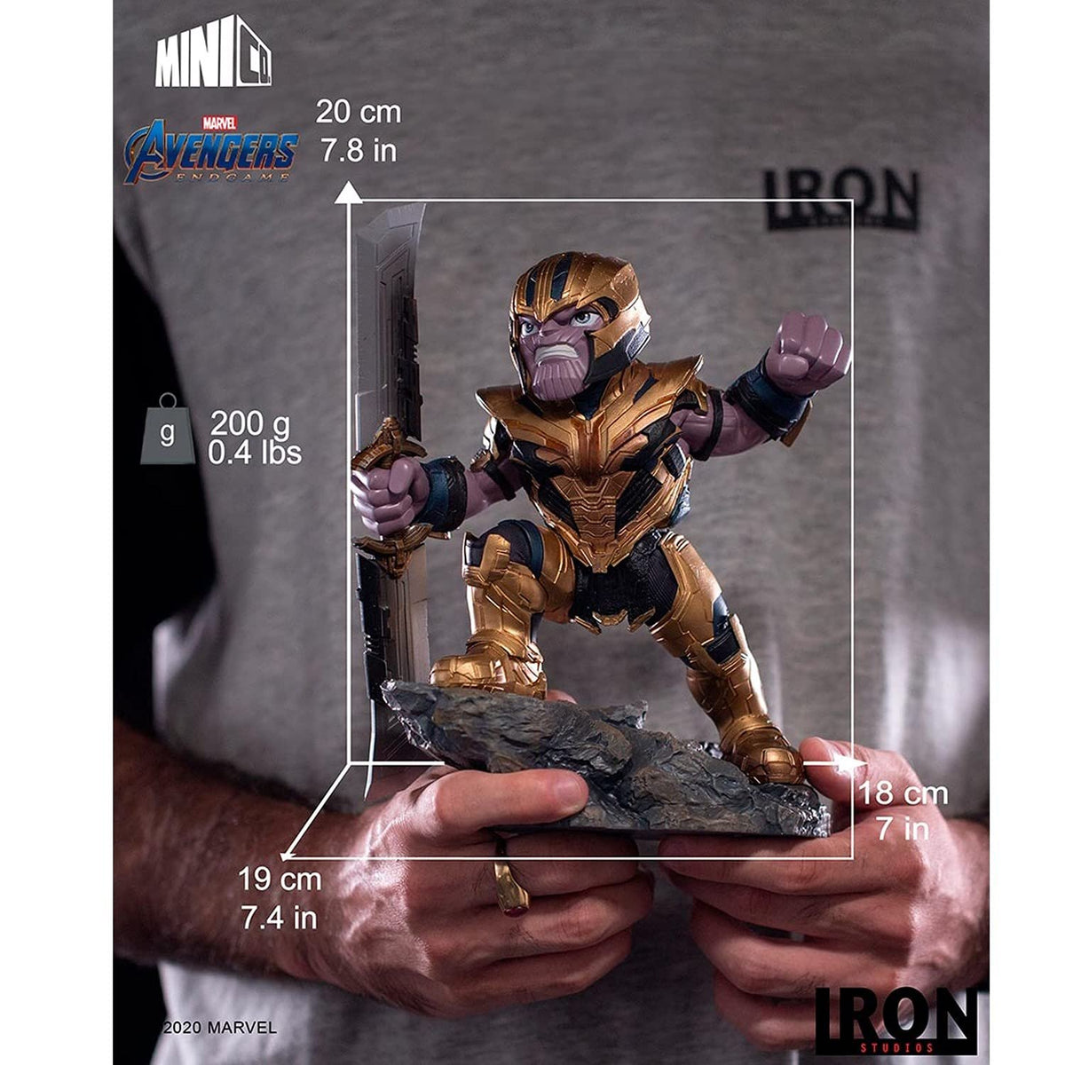 Iron Studios Avengers: Endgame Thanos Minico Statue