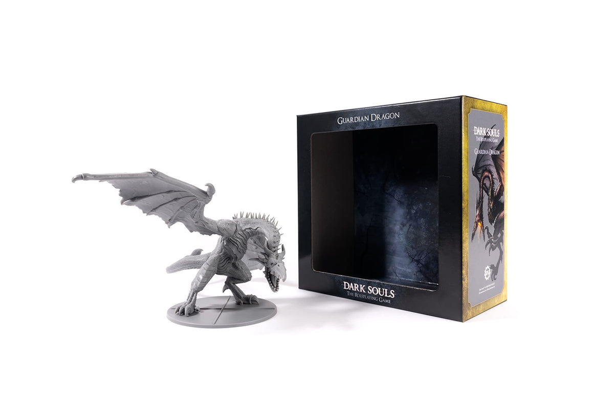 Steamforged Games Dark Souls The Role Playing Game: Guardian Dragon Miniature & Stat Cards