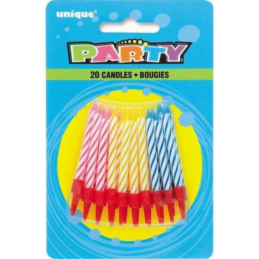 Birthday Candle Party Supplies