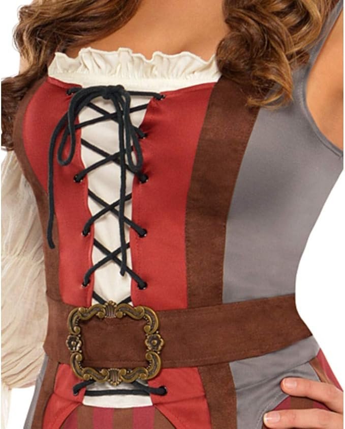 Amscan Castaway Pirate Costume Set (1 Pc.) - Authentic Design - Perfect for Parties &amp; Halloween