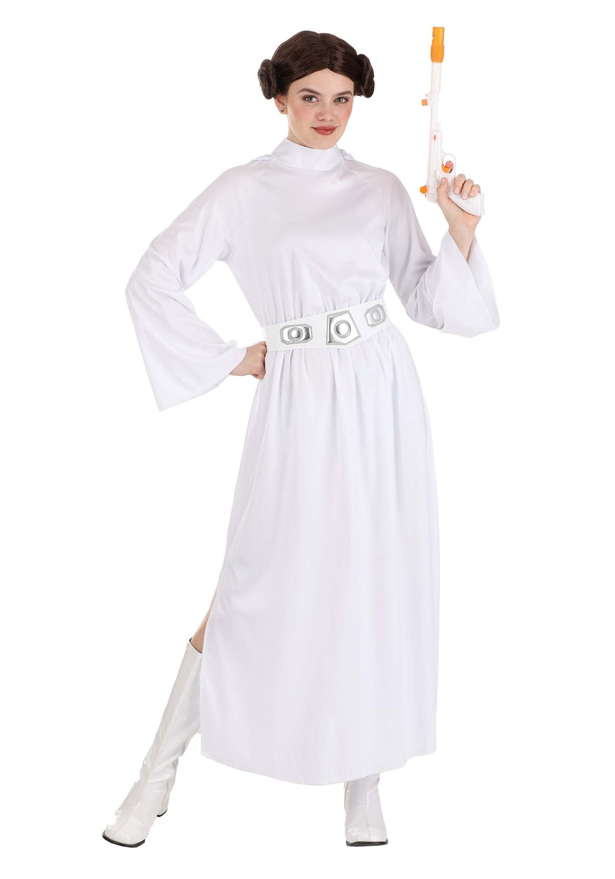 Star Wars Adult Princess Leia Hooded Costume, Womens Halloween Costume - Officially Licensed
