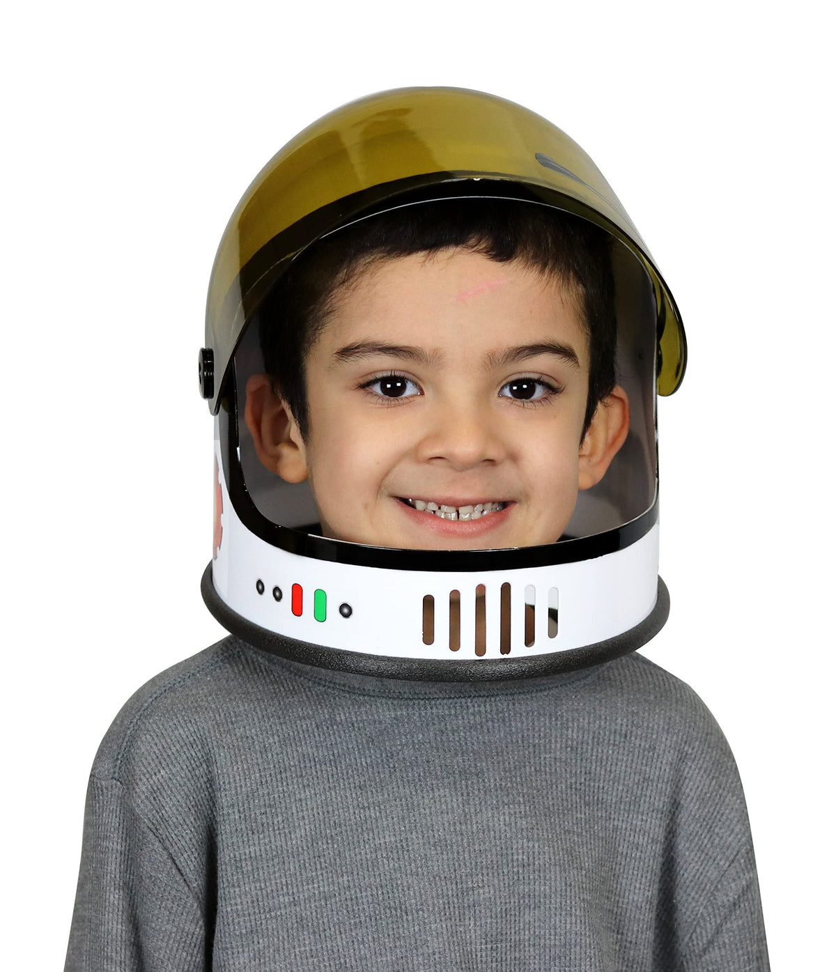 Aeromax - AEAASHELMET , Inc. Get Real Gear Youth NASA Astronaut Helmet, White