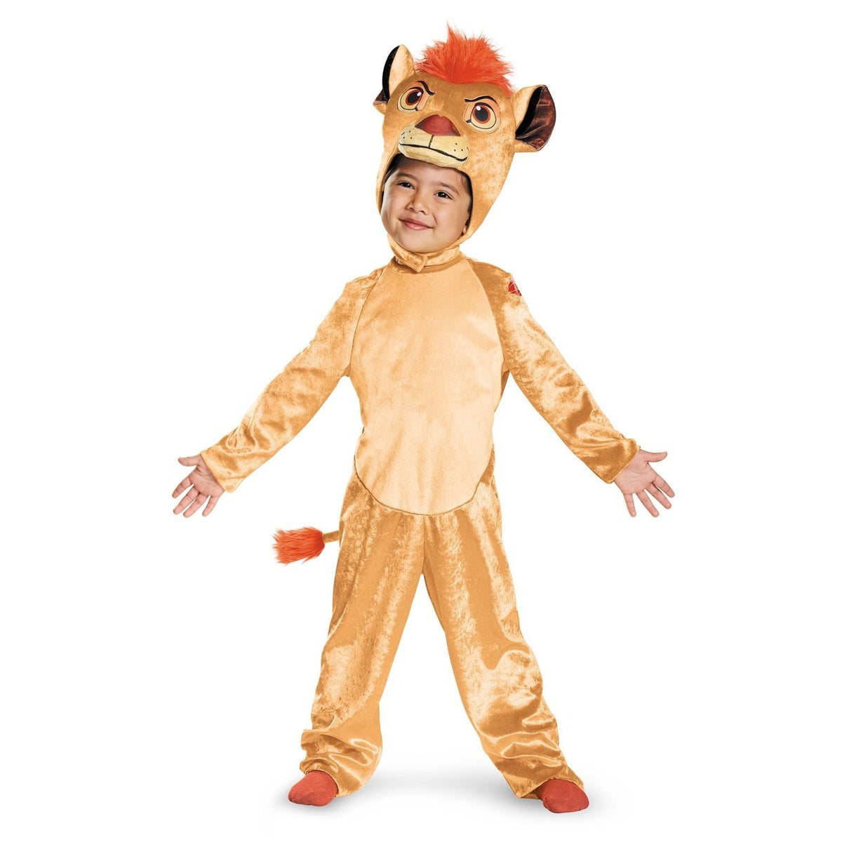 Disguise Disney Junior Kion Lion Guard Deluxe Toddler Boys&#39; Costume, L (4-6)