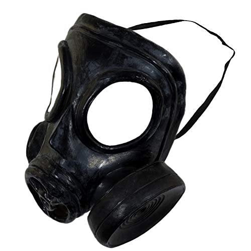 Loftus Realistic Look Biohazard Costume Gas Mask, Black, One Size