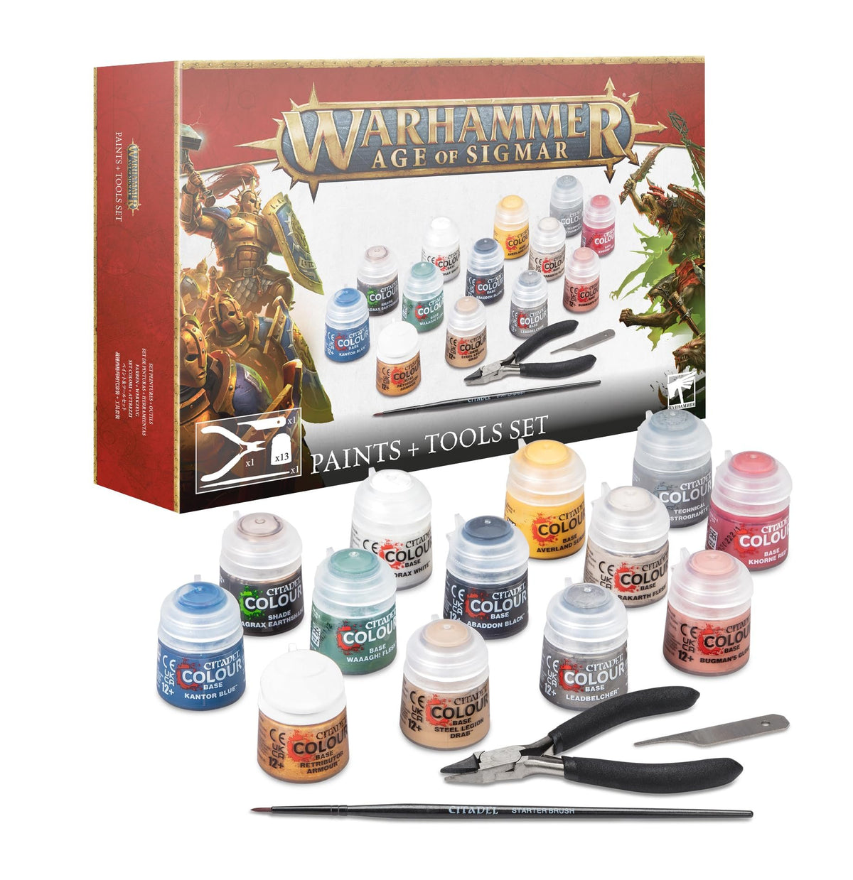 Warhammer - Age of Sigmar Paints+Tools