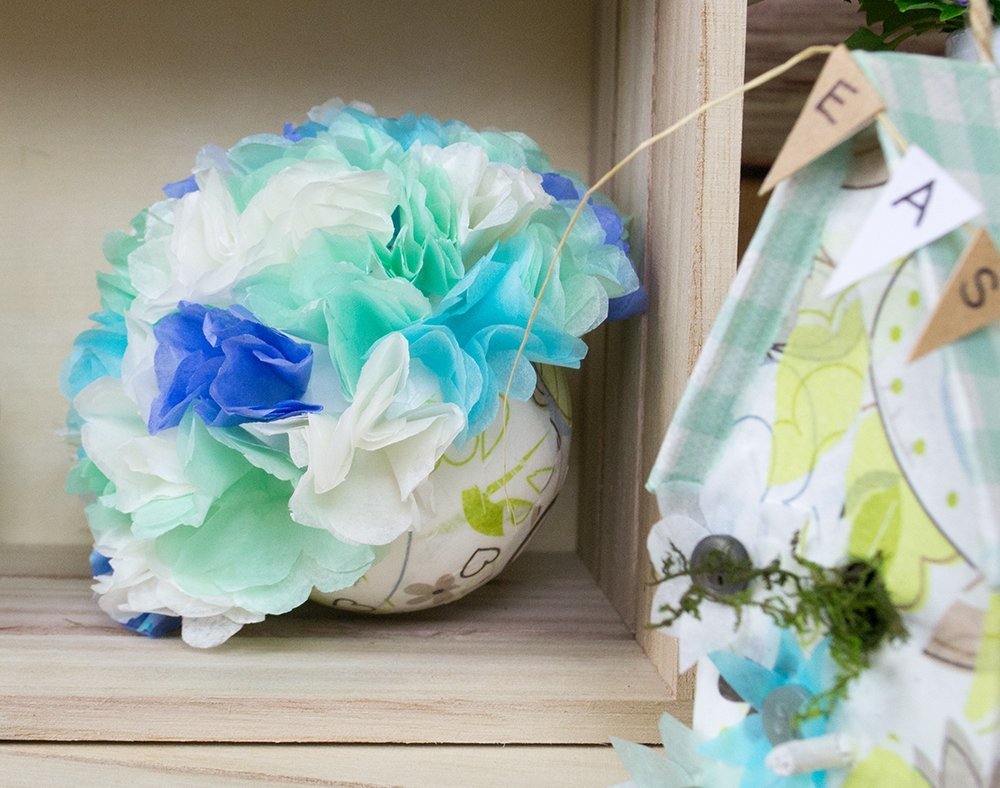 Baby Blue Tissue Sheets - (10 Ct) - Perfect for Gift Wrapping, Crafts &amp; Decorative Needs