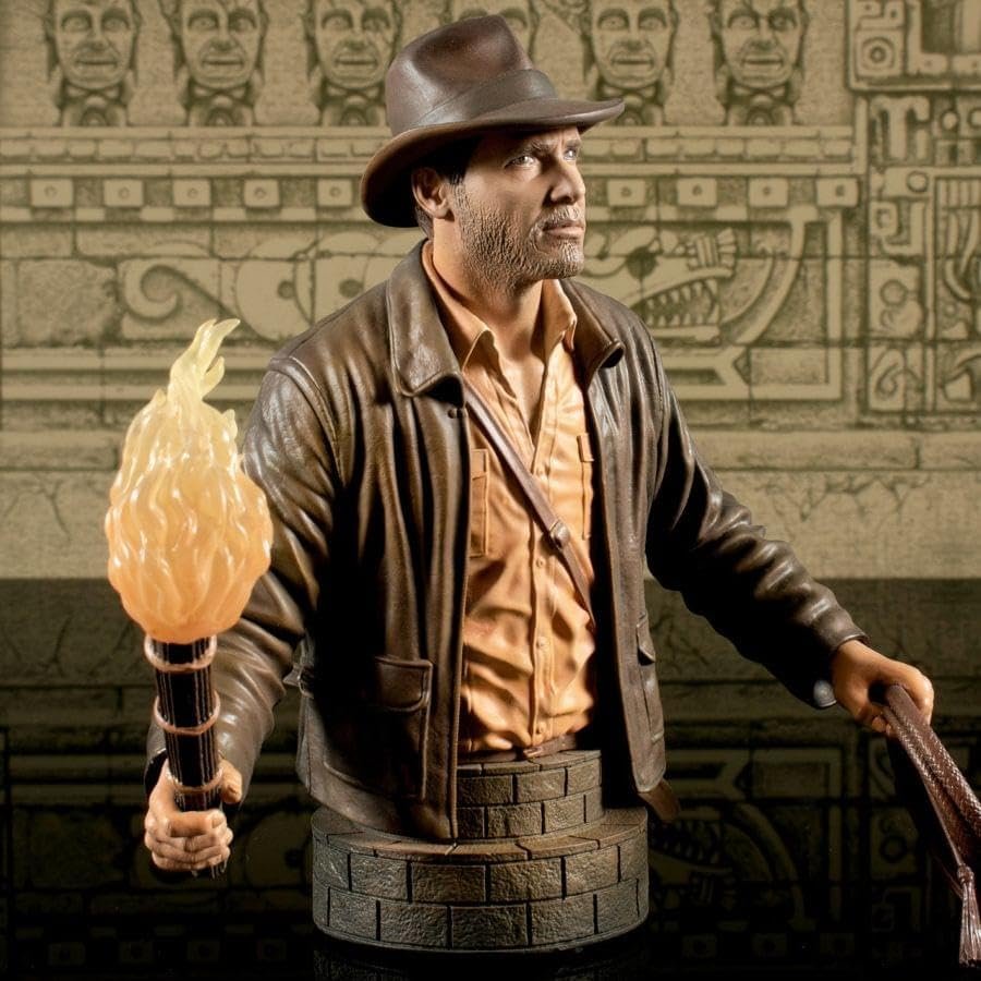 Diamond Select Toys San Diego Previews Exclusive 2023 Indiana Jones: Raiders of The Lost Ark Variant Bust