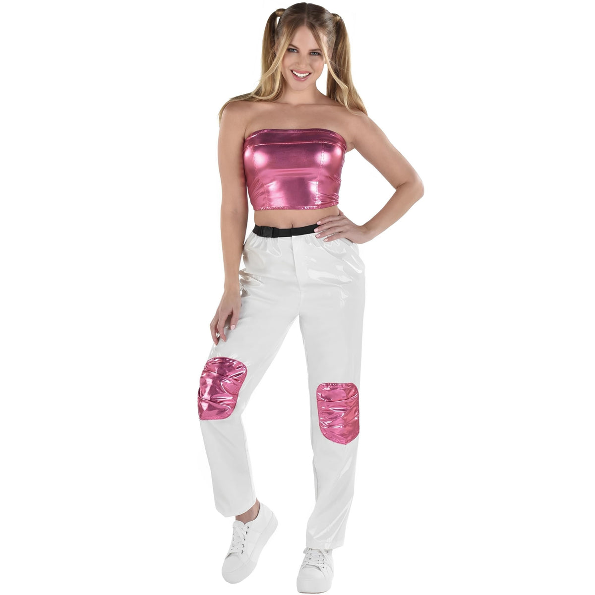 Women&#39;s Multicolor 90&#39;s Pop Princess Costume - 2 Pcs. - Iconic Style, Perfect For Retro Parties &amp; Themed Events