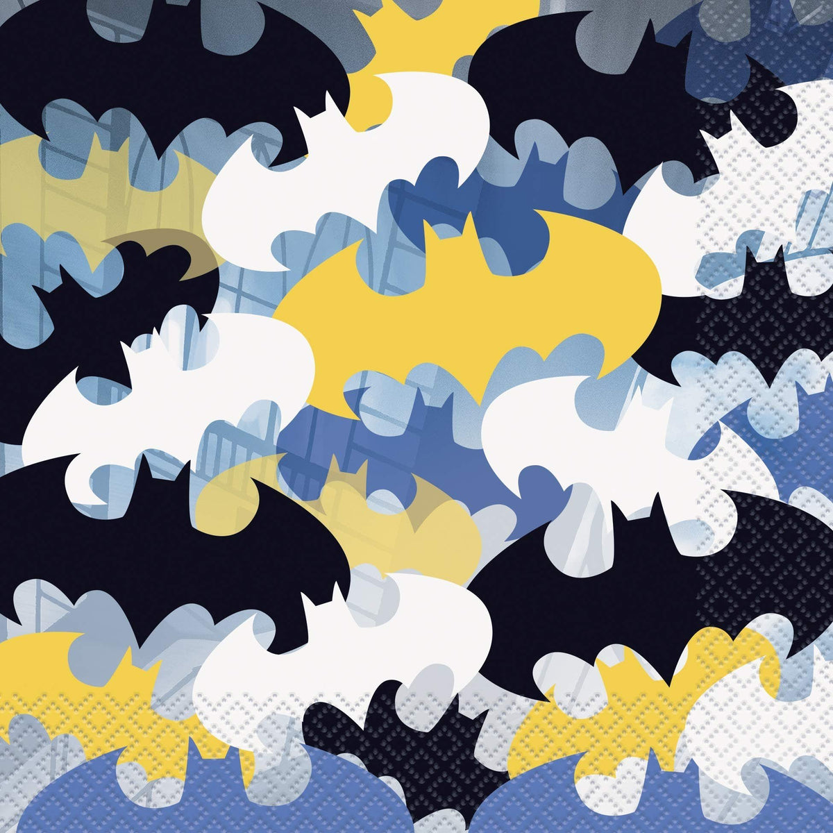 Unique Batman Multicolor Paper Cups - 9 oz (Pack of 8) - Fun and Durable Cups for Themed Parties &amp; Birthdays