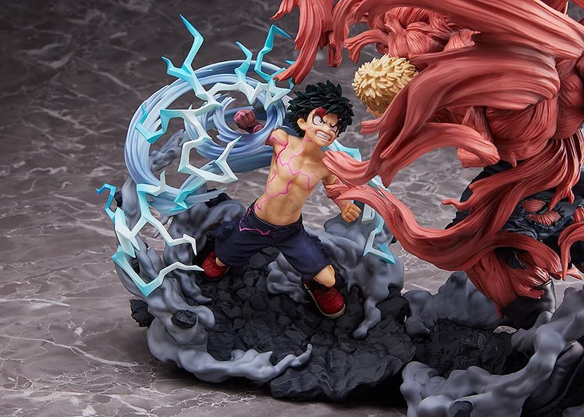 Tomytec My Hero Academia: Izuku Midoriya vs. Muscular Super Situation Figure