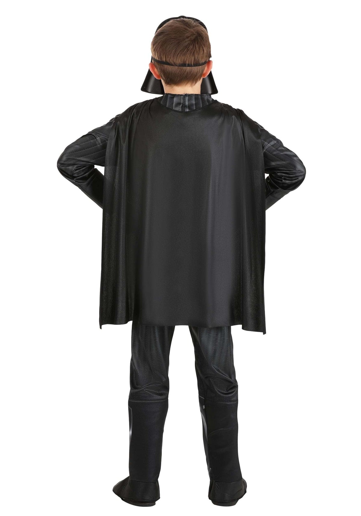 STAR WARS Boys Deluxe Darth Vader Costume, Kids Halloween Costume, Child - Officially Licensed Small