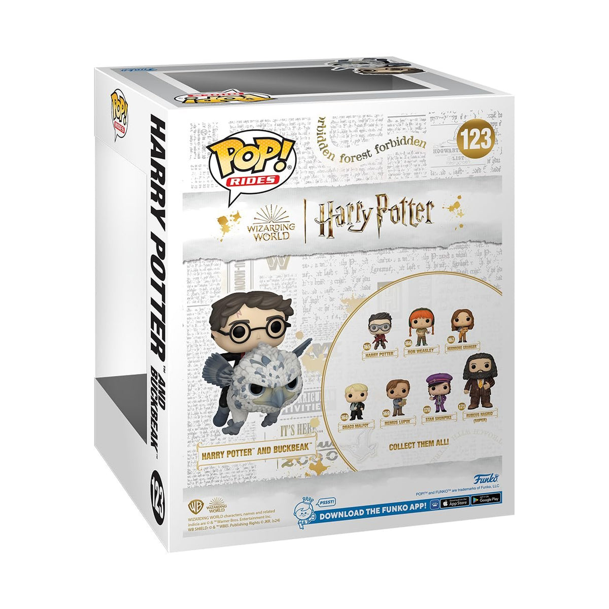 Funko Pop! Rides Deluxe: Harry Potter Prisoner of Azkaban - Harry Potter and Buckbeak