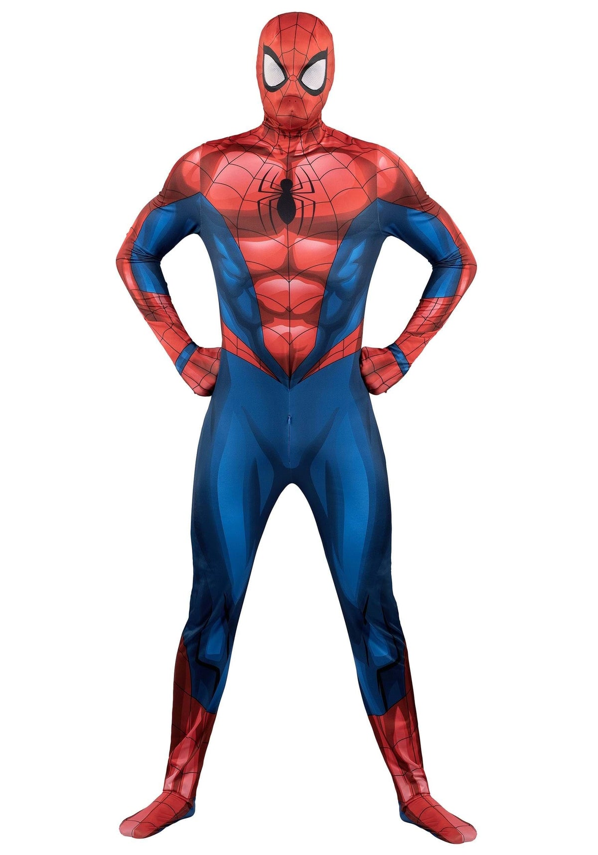 Marvel Adult Spider-Man Zentai Suit, Spiderman Halloween Costume
