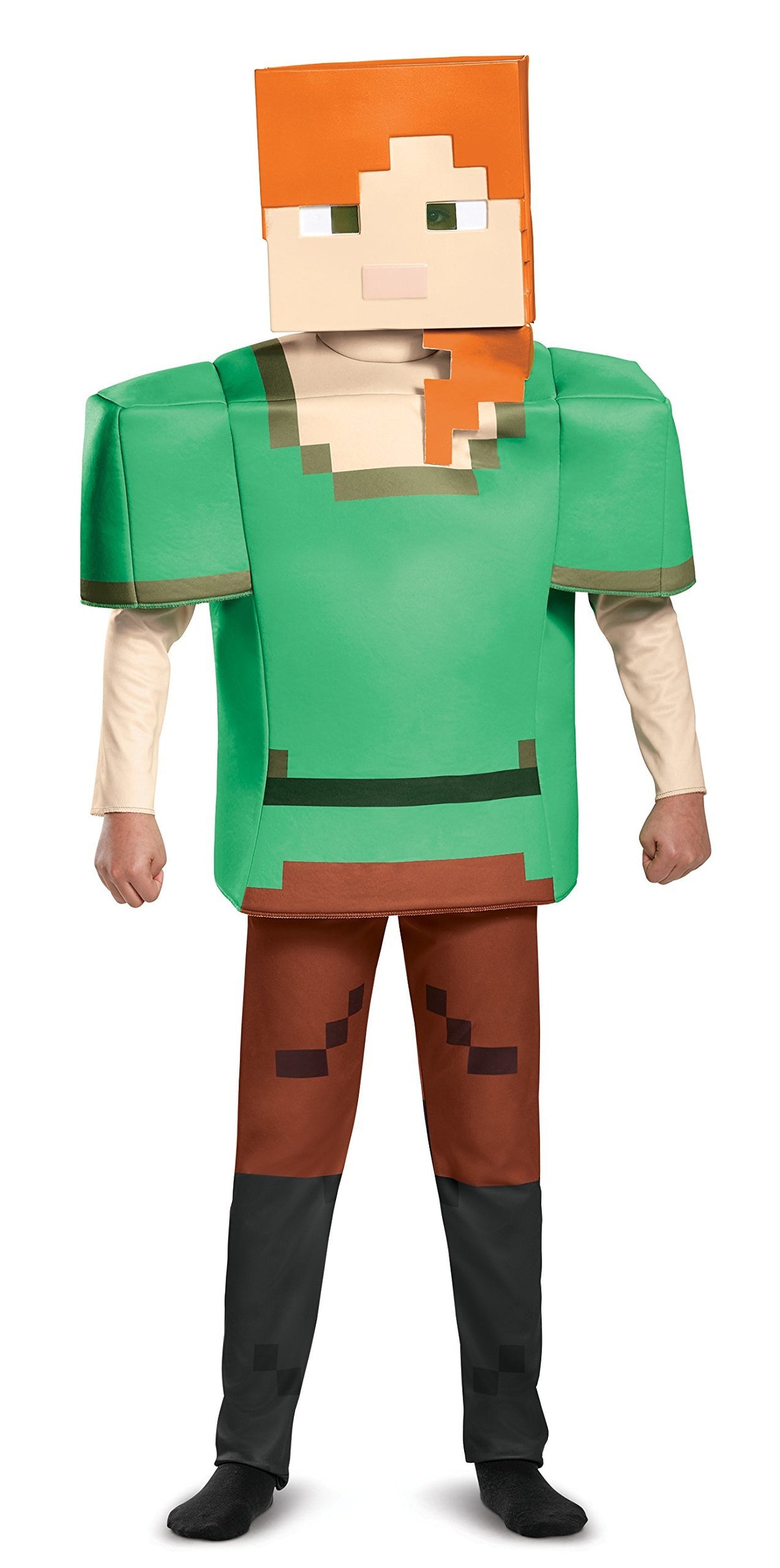 Alex Deluxe Minecraft Costume, Multicolor, Small (4-6)