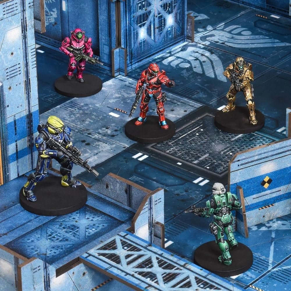 Halo: Flashpoint (Recon Edition) Tabletop Miniatures Game - Lead Spartan Fireteams! Fast-Paced Tactical Skirmish Game for Kids &amp; Adults, Ages 13+, 2 Players, 60 Min Playtime, Made by Mantic Games