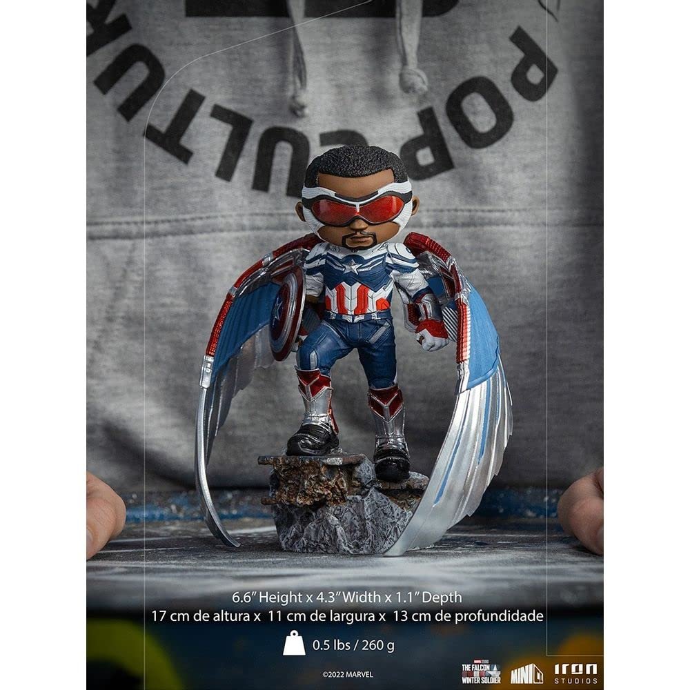 Iron Studios Statue Captain America Sam Wilson - The Falcon and The Winter Soldier - Minico