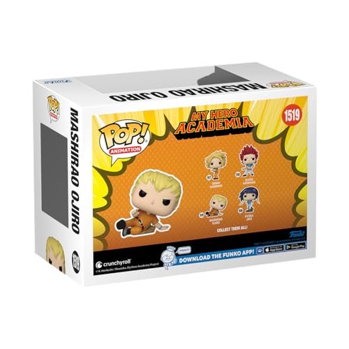 Funko POP! Animation: My Hero Academia (MHA) - Hero League Baseball - Mashirao Ojiro - Collectable Vinyl Figure - Gift Idea - Official Merchandise - for Kids & Adults - Anime Fans