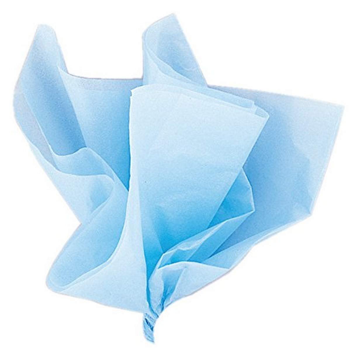 Baby Blue Tissue Sheets - (10 Ct) - Perfect for Gift Wrapping, Crafts &amp; Decorative Needs