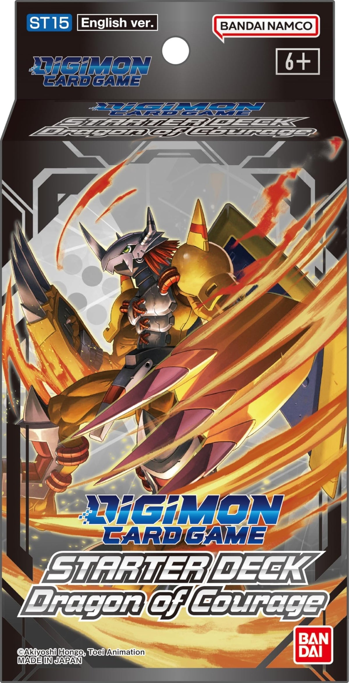 BANDAI NAMCO Entertainment Digimon Card Game Starter Deck: Dragon of Courage
