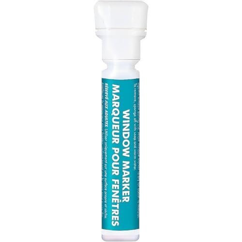 Emerald Green Window Marker - Pack of 1 - Perfect for Decorating, Celebrating, and Creating Eye-Catching Displays on Windows & Glass Surfaces