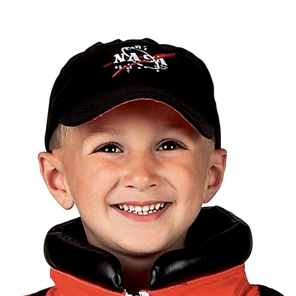 Aeromax Jr. NASA Astronaut Cap, Adjustable Youth Size