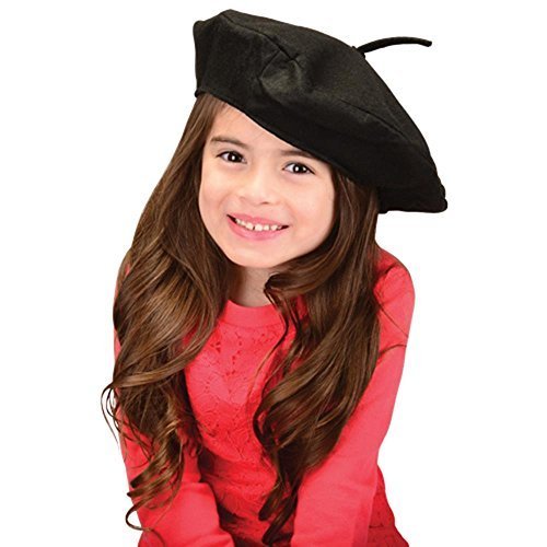 U.S. Toy H520 Beret, Black