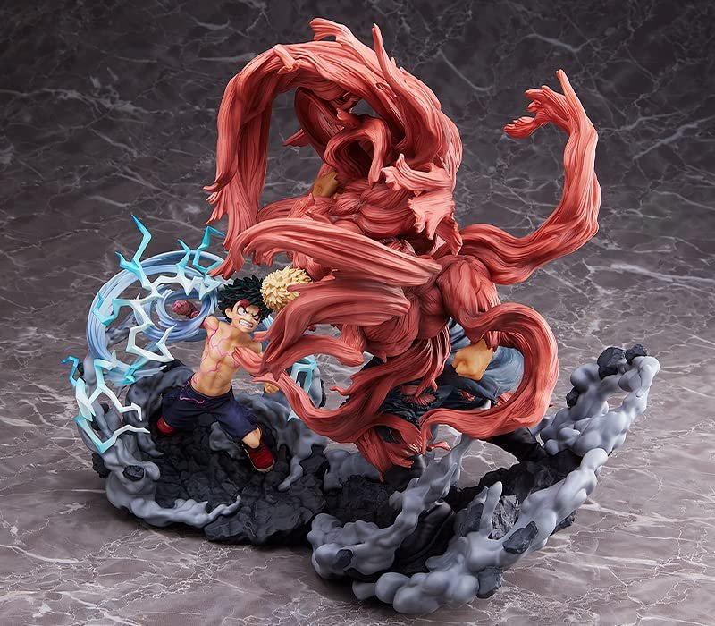 Tomytec My Hero Academia: Izuku Midoriya vs. Muscular Super Situation Figure