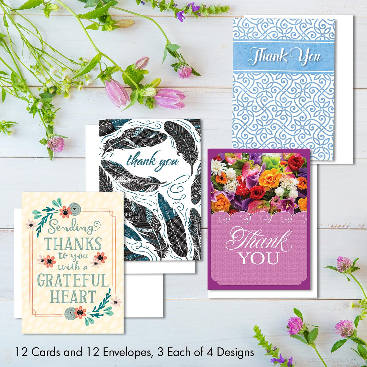 Designer Greetings Faithfully Yours Boxed Everyday Assortment Cards