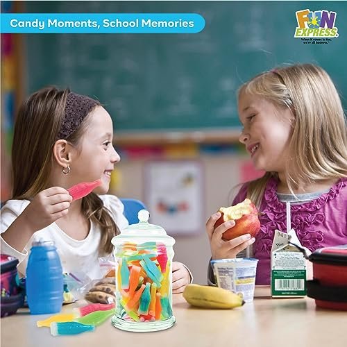 Fun Express Wax Bottle Candy Drinks - Nip Candy And Soda Bottle Drinks, Quench Your Thirst In Style, Savor The Flavors - Sip, Chew, And Smile With 1 Pound Of Wax Bottles Candy (50 Bottles)