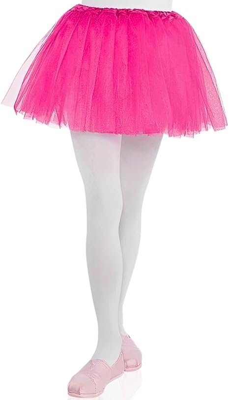 Kid&#39;s Vibrant Pink Tutu Skirt - One Size, 1 Piece - Perfect Costume for Events &amp; Parties