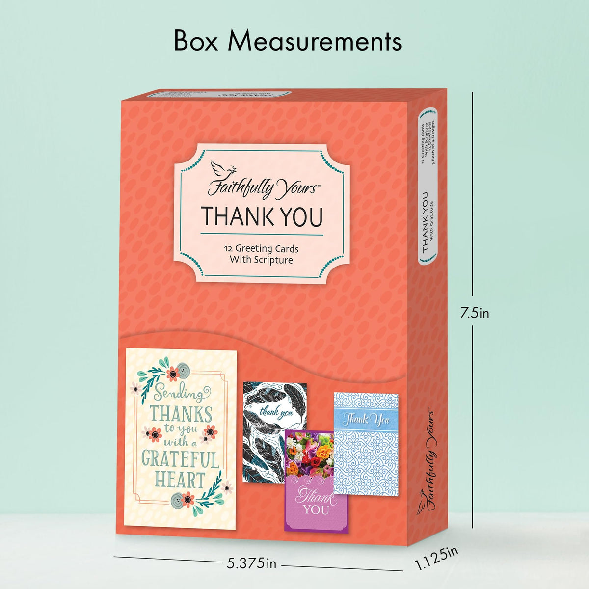 Designer Greetings Faithfully Yours Boxed Everyday Assortment Cards