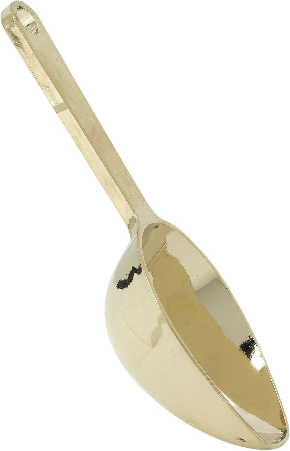 Premium Gold Candy Plastic Scoop - 6.5" (Pack Of 1), Elegant & Stand-Out Design - Perfect For Candy Buffets & Dessert Stations
