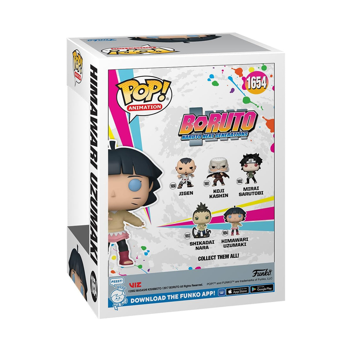 Funko POP! Animation: Boruto - Himawari Uzumaki - 1/6 Odds for Rare Chase Variant - Boruto: Naruto Next Generations - Collectable Vinyl Figure - Gift Idea - Official Merchandise - for Kids & Adults