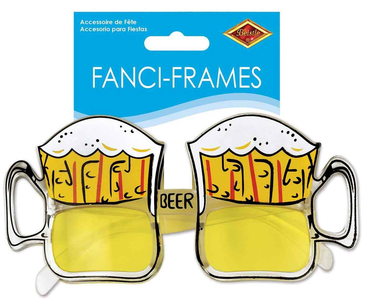Beer Mug Fanci-Frames Party Accessory (1 count) (1/Pkg)