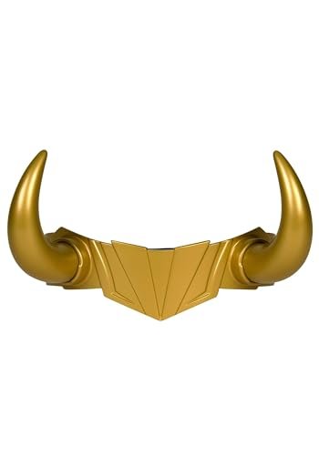 MARVEL Loki Adult Headpiece - Plastic Horns with Elastic Strap