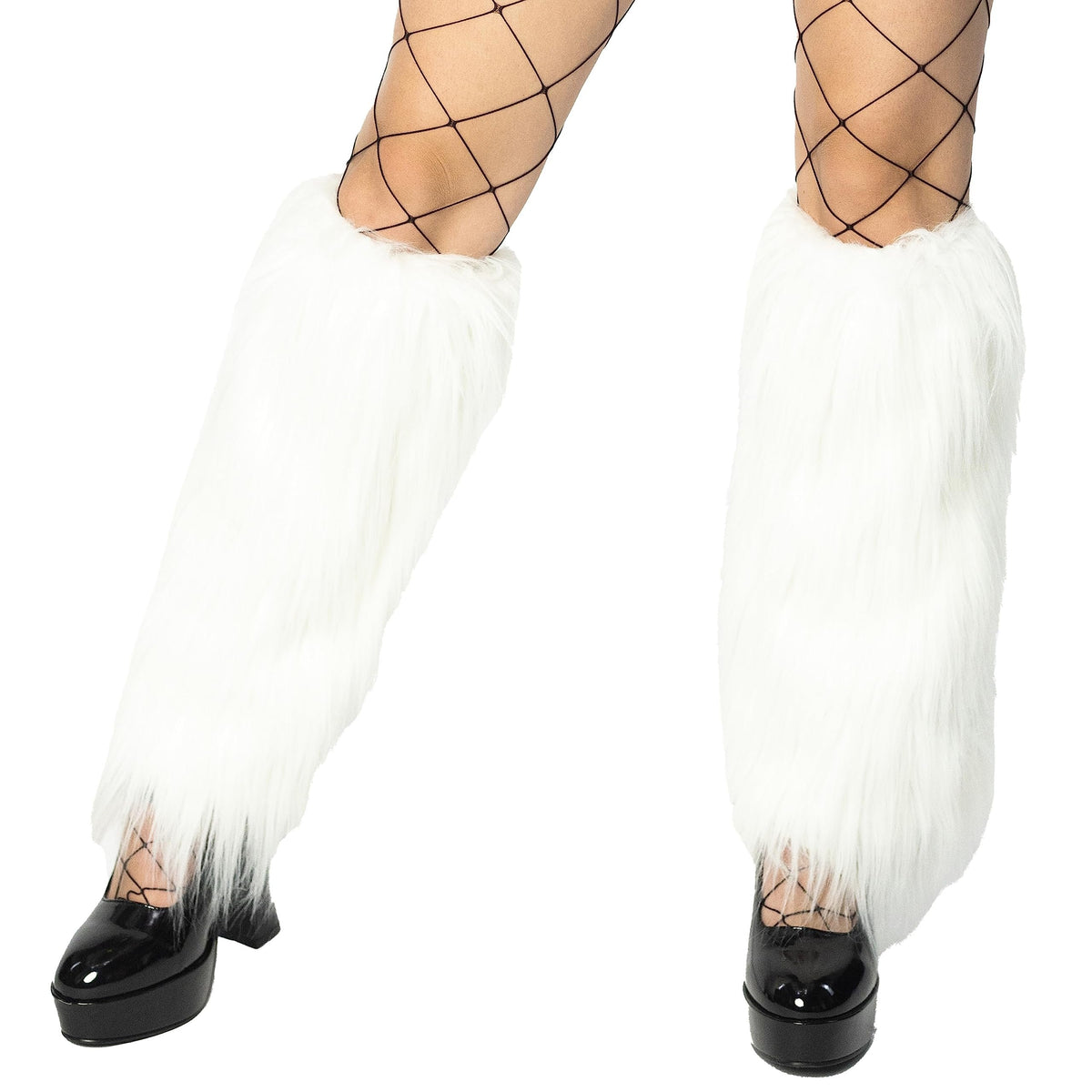 Free Waves and Seashells White Boot Cuff Pattern