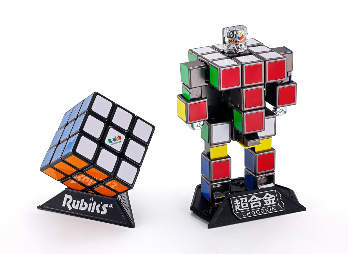 TAMASHII NATIONS - Rubik&#39;s Cube - Rubik&#39;s Cube Robo, Bandai Spirits Chokogin Figure