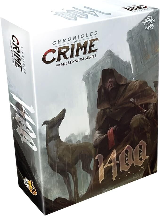 Chronicles of Crime Millennium 1400 Board Game - Immersive Detective Mystery